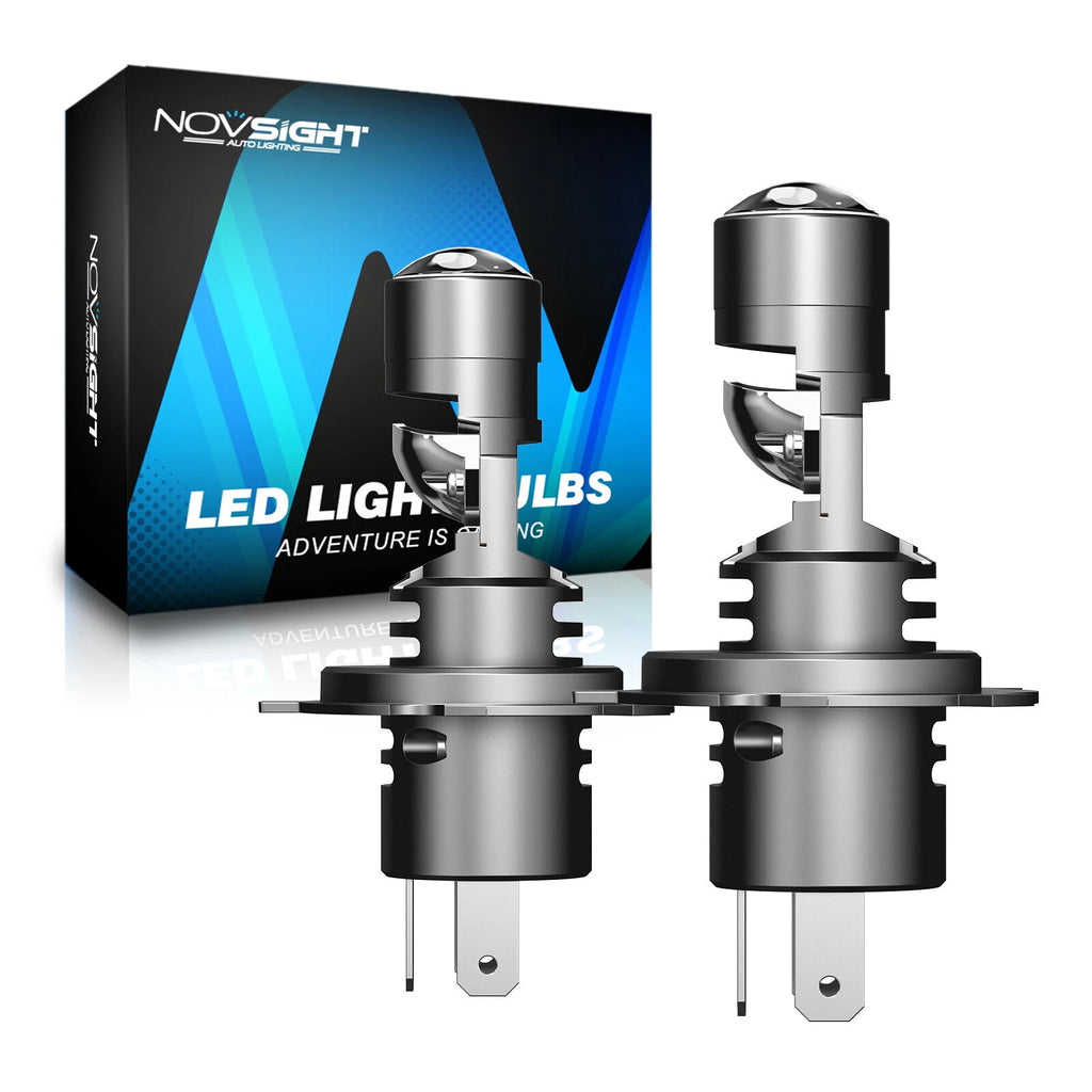 2X H4 LED Headlight Bulbs for NOVSIGHT (6500K, 17000LM)