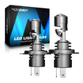 2X H4 LED Headlight Bulbs for NOVSIGHT (6500K, 17000LM)