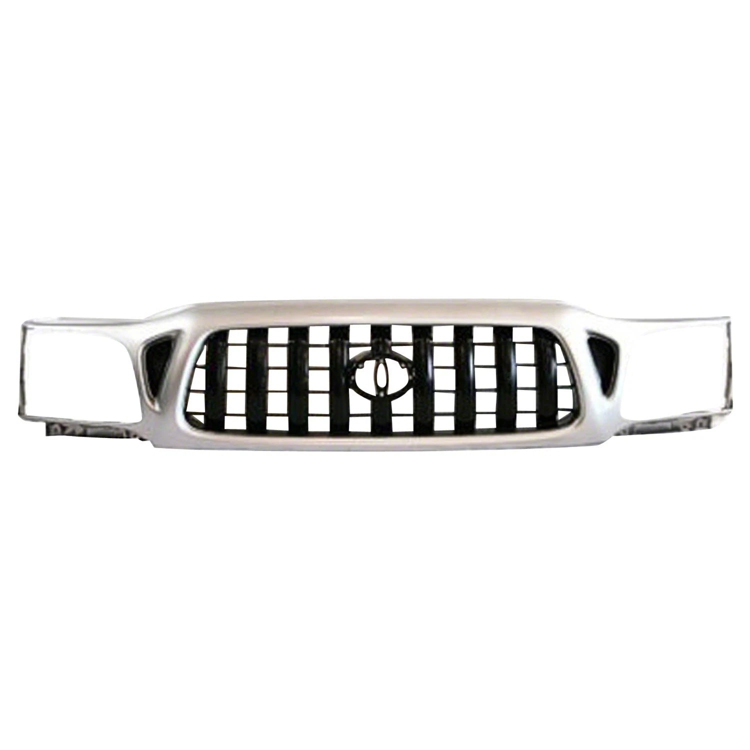 Replacement Gray/Silver Plastic Front Grille (See compatibility Chart)