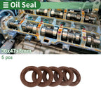 Oil Seal FKM Rubber 30x47x8mm for Various Models (5 Pcs)