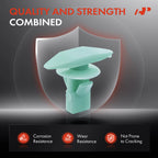 30Pcs 5mm Double Head Green Weatherstrip Retainers for Honda