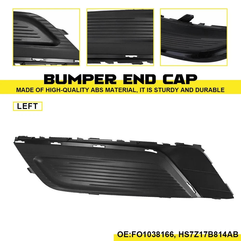 Fog Light Lamp Cover Bezel Grille for Ford Fusion (2017–2018)
