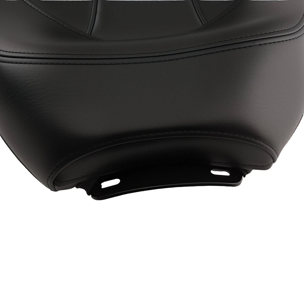 Leather Seat for Harley Touring (2009–2024) Black Tapered Nose