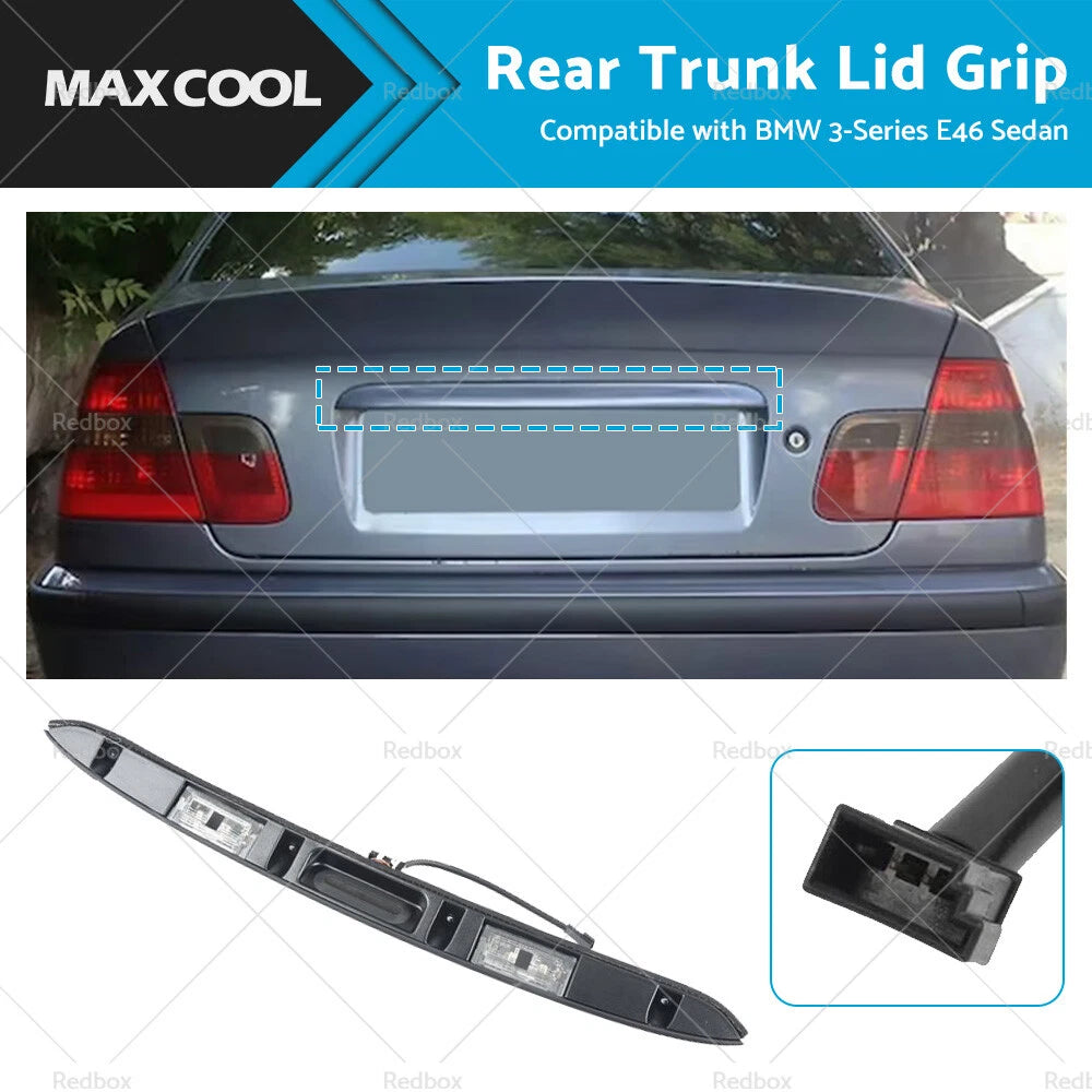 Rear Trunk Liftgate Pull Handle 51137171699 for BMW 3 Series E46 (1998–2006)