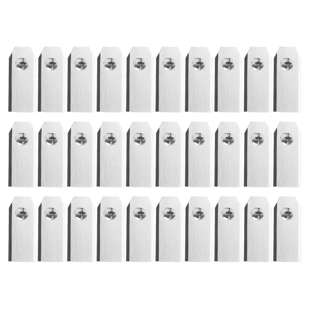 Set of 9 Rustproof Lawn Mower Blade Accessories for