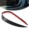 Glossy Black Front Bumper Side Air Vent Trim for VW Golf 6 MK6 GTD (2008-2013)