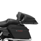 Matt Black Razor Trunk Backrest Mount Rack for Harley Road Glide (2014–2025)