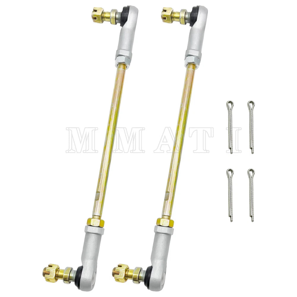 2 Tie Rod Sets with Nut for Honda TRX300FW Fourtrax 300 4X4 (1988–2000)