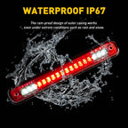 Set of 2 LED Third Brake Lights for Chevy GMC C1500 K1500 (1988–1998)