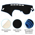 Non-Slip Dash Mat for BMW 1 Series F20 (2012–2017) Black Blue