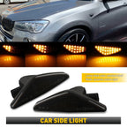Sequential Smoked LED Side Marker Lights for BMW X3 F25 X5 E70 X6 E71 E72
