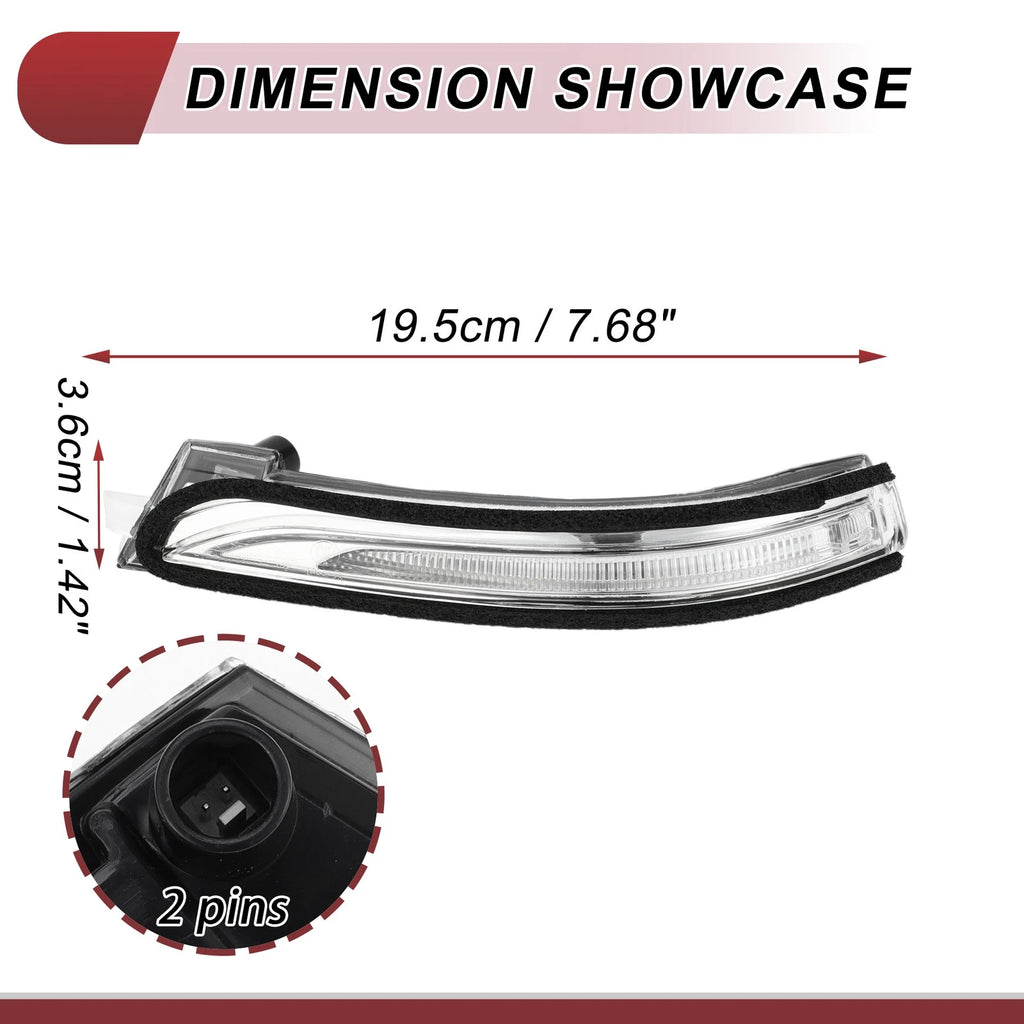 Left Mirror Turn Signal Light for Hyundai Elantra (No. 87614F2000)