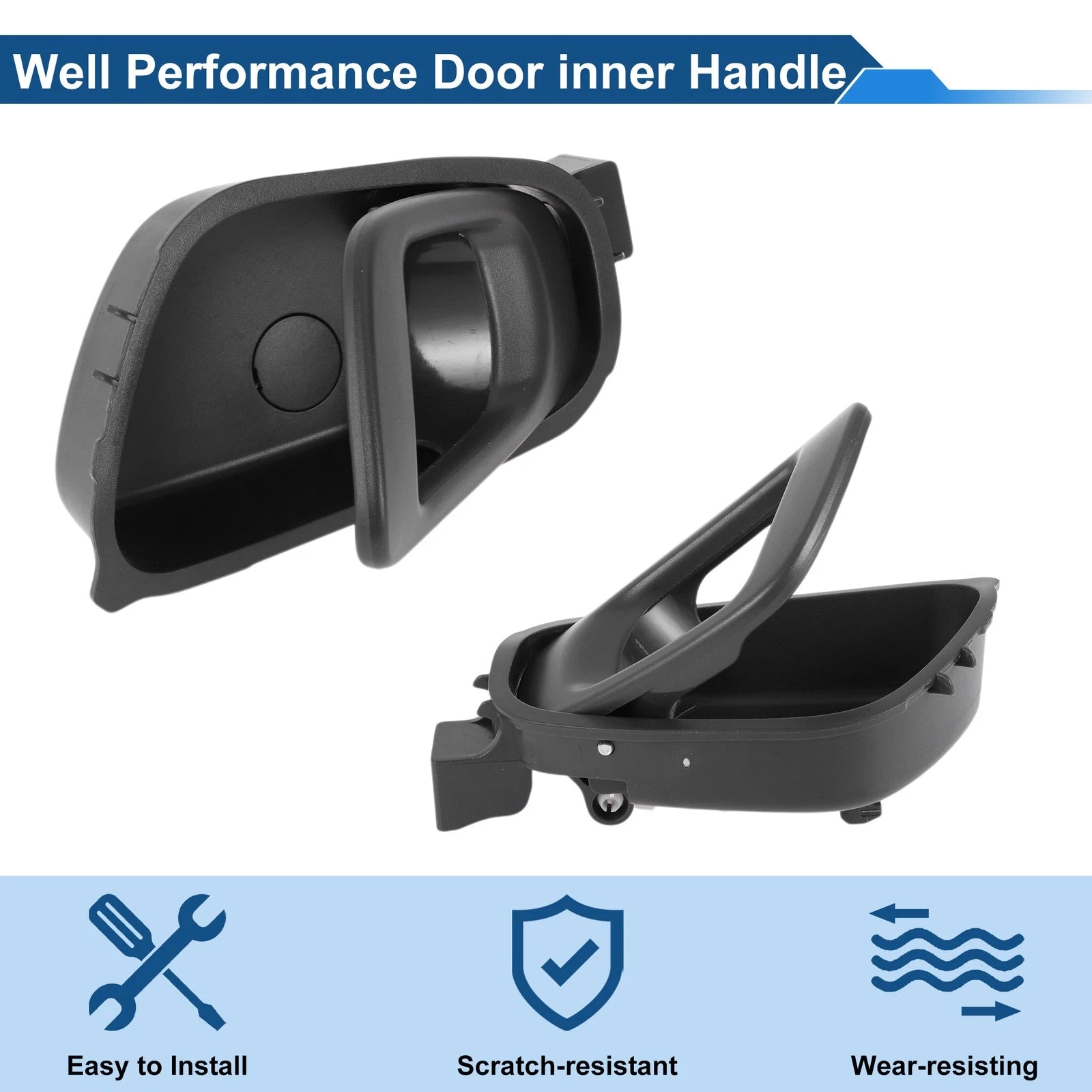 Rear Left Passenger Side Interior Door Handle for Chevrolet Spark (2013–2019) No. 95233443