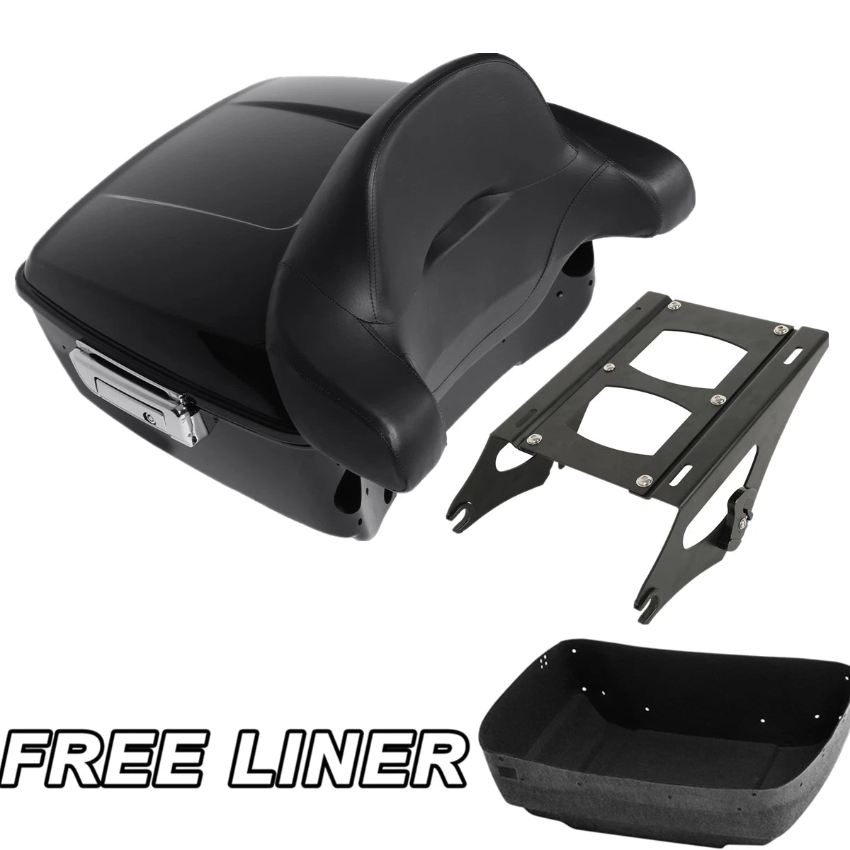 Trunk Pad Mount Rack for Harley Street Electra Road Glide (2014–2026)