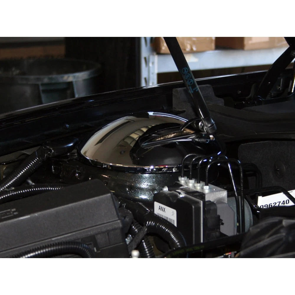 Shock Tower Dome Kit Chrome Stainless Steel for 2010-2015 Chevy Camaro SS