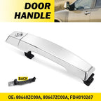 Driver Exterior Door Handle for Infiniti Nissan (2004–2015) Front Left Chrome
