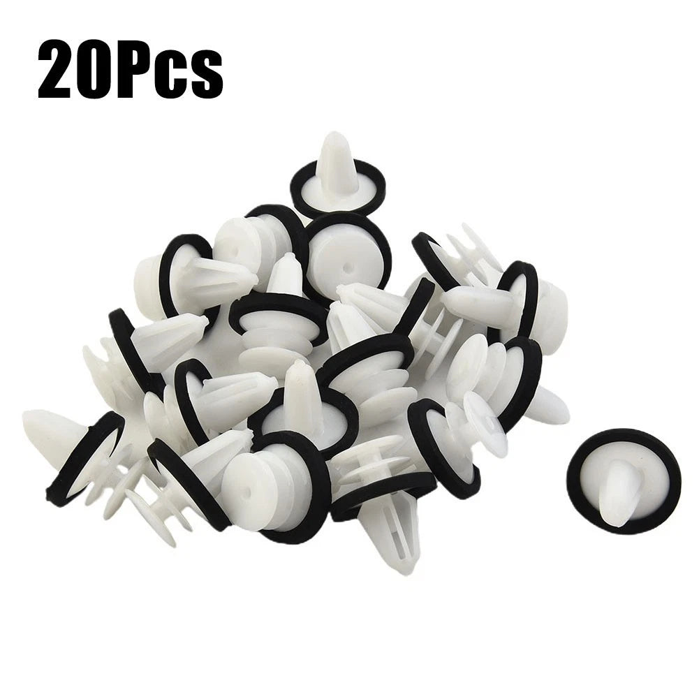 20pcs Door Side Trim Panel Clips with Sealer Retainers for Ford W713297-S300