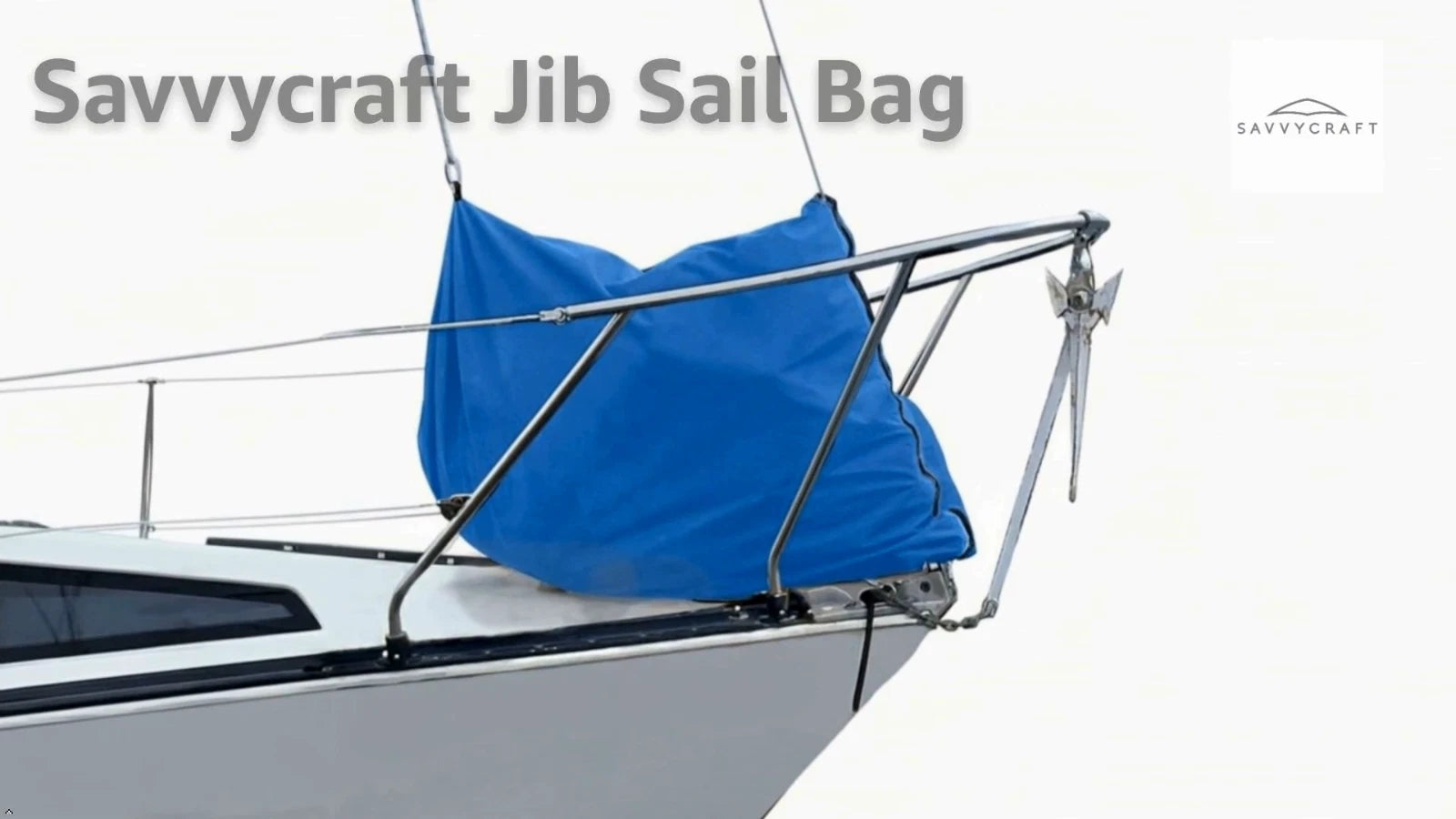 Waterproof Sail Storage Bag for Sailboat (600D, UV Protection)