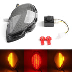 Smoke LED Taillight with Integrated Turn Signals for Yamaha Roadstar (2004–2015)