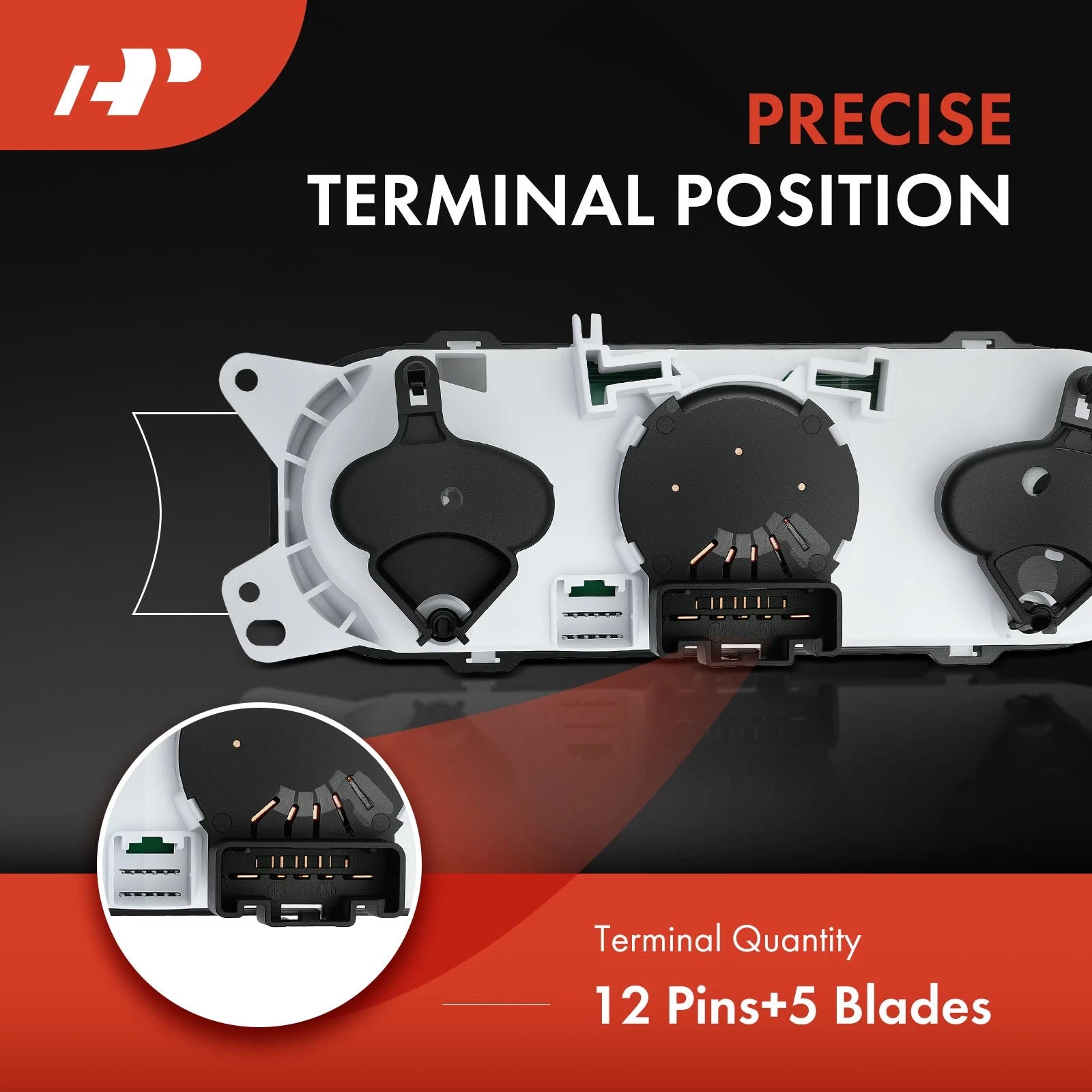 Air Conditioning Control Panel for Jeep Wrangler JL (2018-2023)