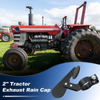 2" Tractor Exhaust Rain Cap for Ford, New Holland, John Deere 