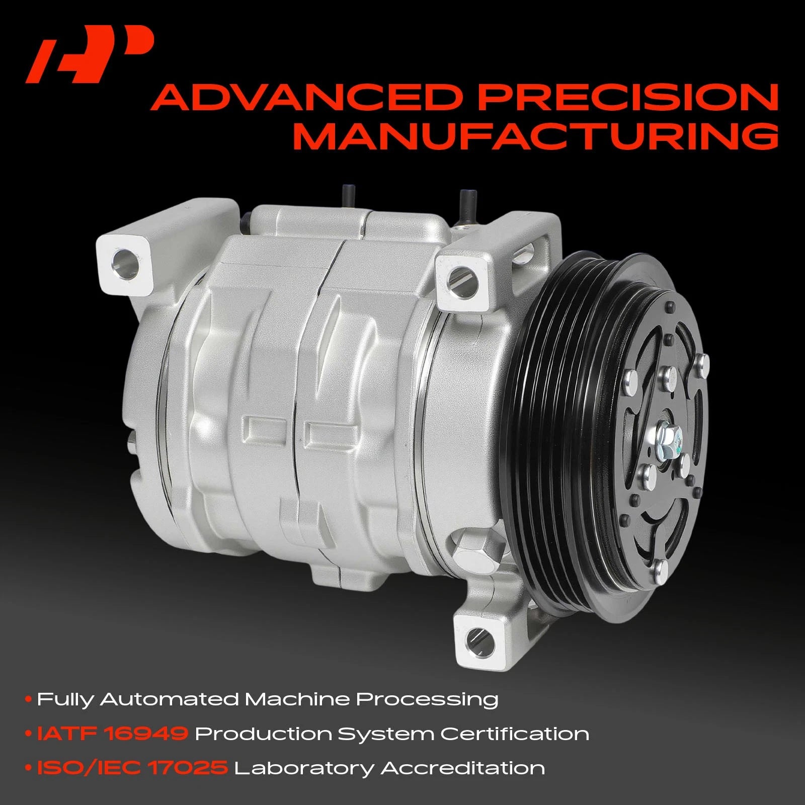 A/C Compressor with Clutch for Chevy Tracker (2001-2004)