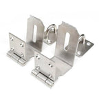 Padlock Clasp Shed Door Lock for S/M (Stainless Steel)