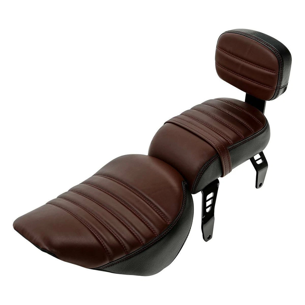 Driver Passenger Seat & Backrest Pad for Indian Scout Bobber (2018–2023)