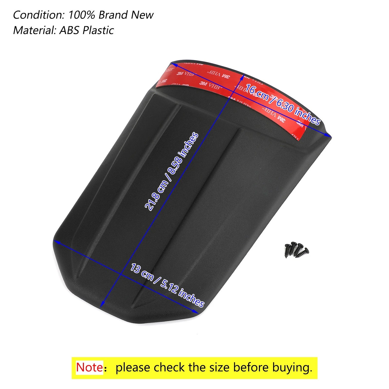 Front Fender Mudguard Extension for Honda CB650R CBR650R (2019–2020)