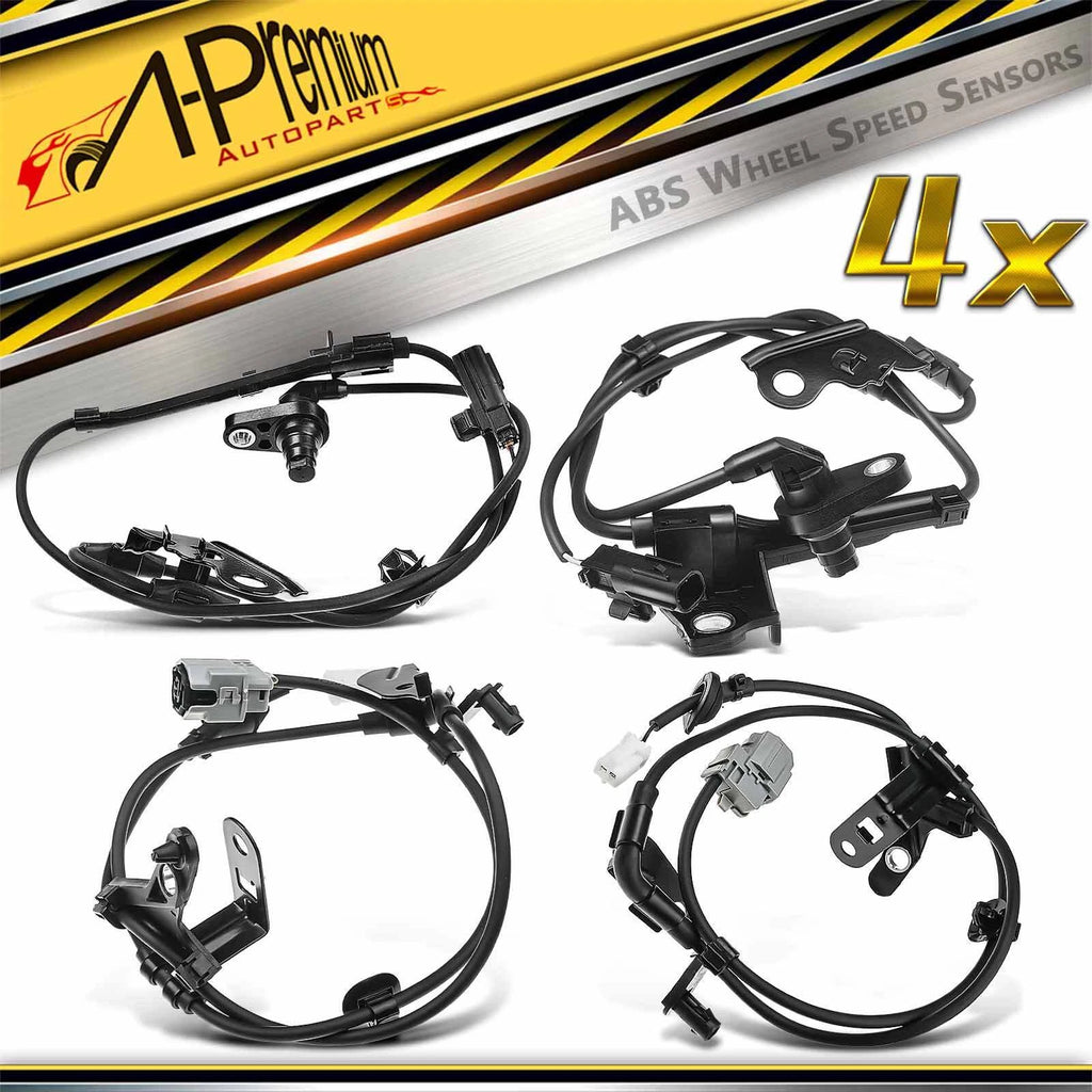 4x Front Rear ABS Wheel Speed Sensor for Toyota Corolla (2009-2019)