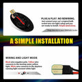 Dynamic LED Side Marker Lights Smoked for MINI R50 Hatchback Cooper (2002–2006)