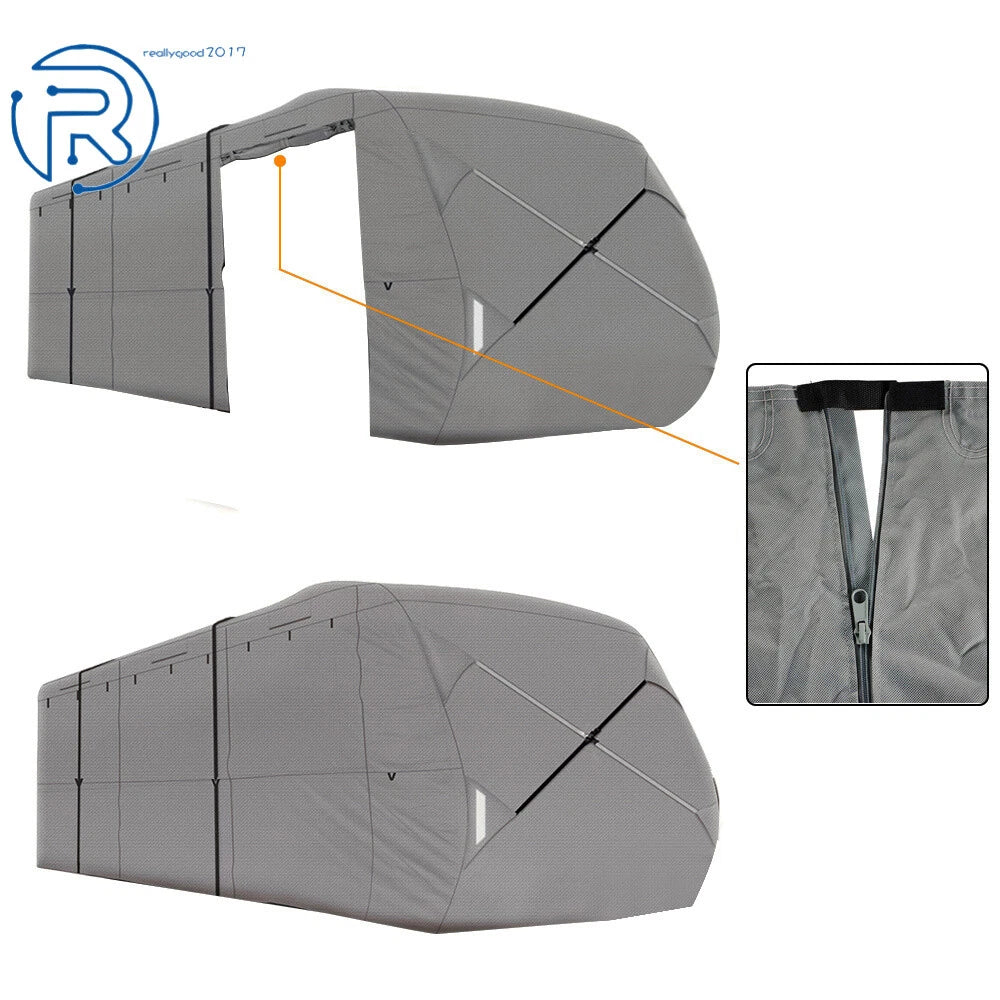 Travel Trailer RV Cover for 30'-33' (All Weather Protection)