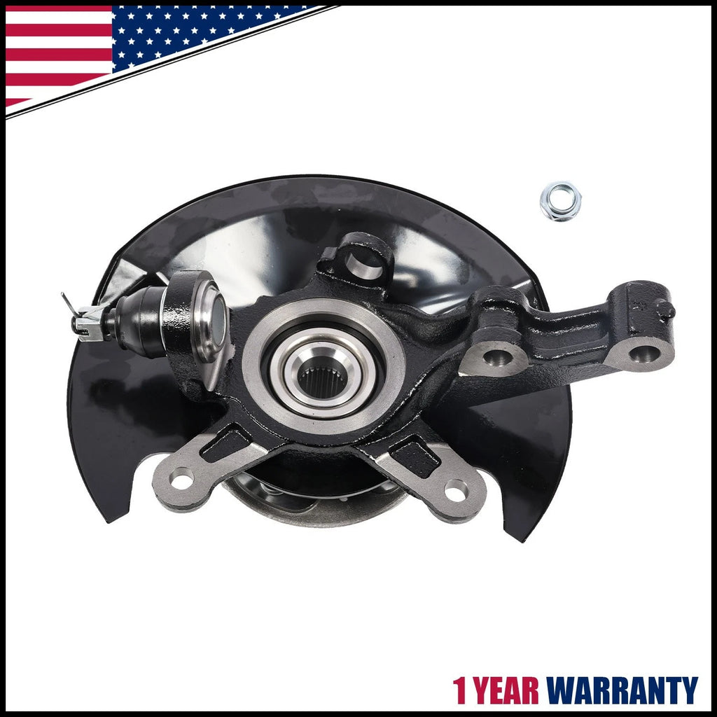 Front Right Steering Knuckle & Wheel Hub Bearing for Honda Civic (2001–2002)