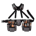 Adjustable Electrician Tool Bag with Suspenders & Pouches for Electricians