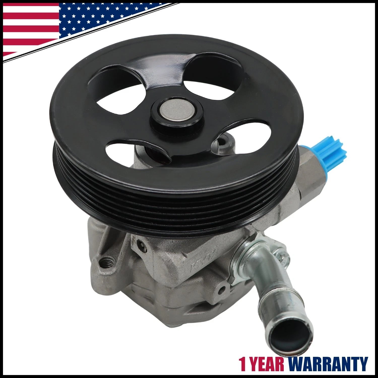 Steering Pump with Pulley 20-1039 for Jeep Wrangler JK (2012–2017)