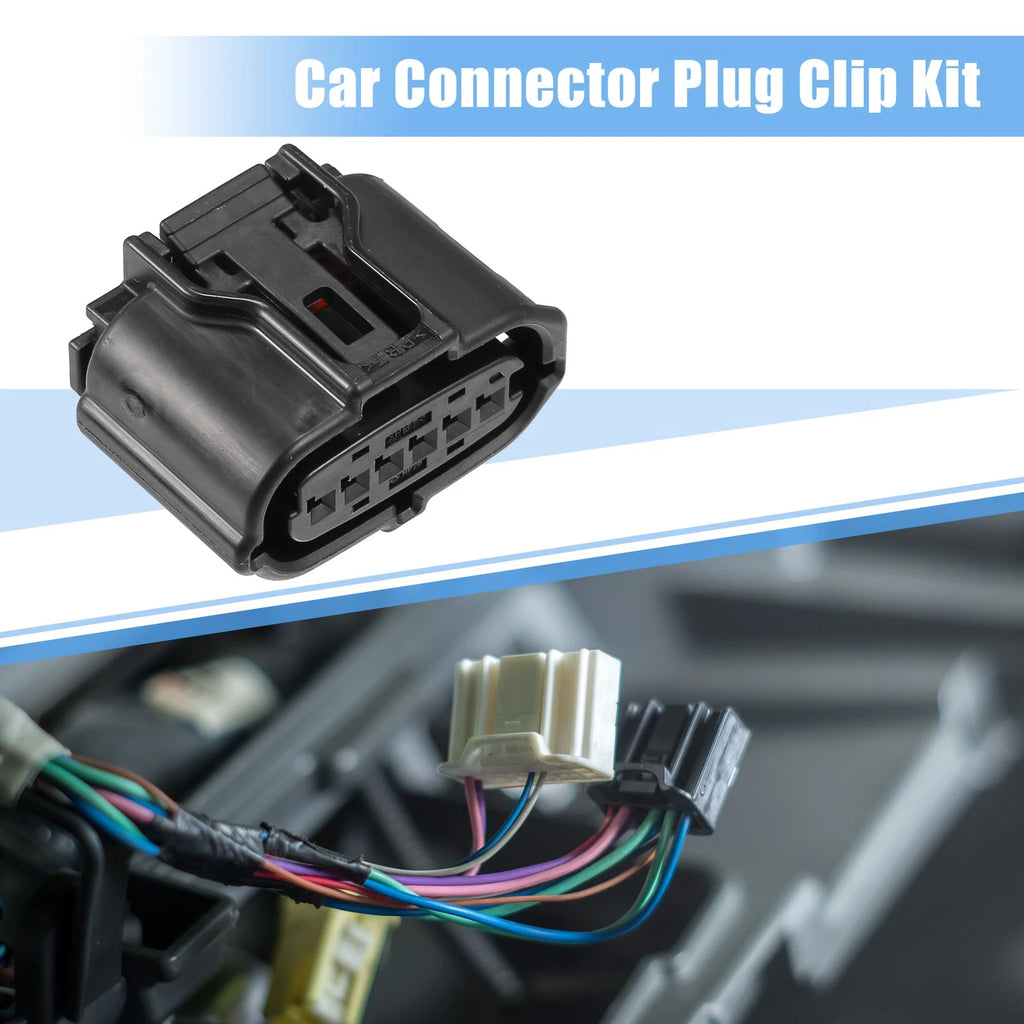 Set of 6 Pin Accelerator Pedal Connector Adapter Kit for Toyota (No. 9098012303)