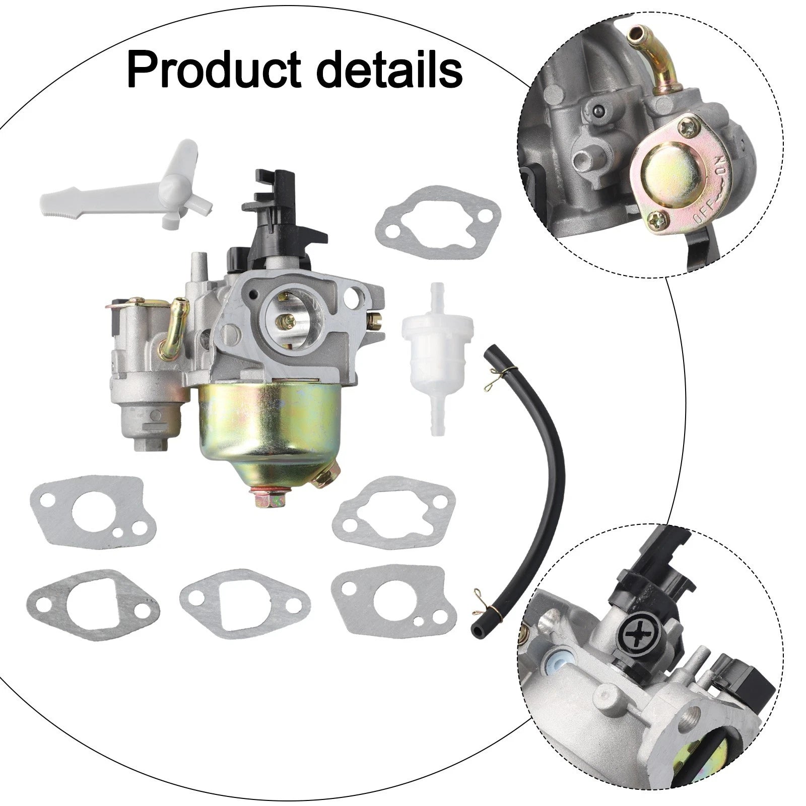 Carburetor Gasket Kit for Honda Generators (GCV160, GCV190)