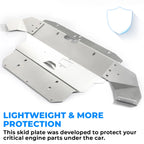 Aluminum Lower Skid Plate for Audi A4 S4 B5 B6 B7 (1996–2008)