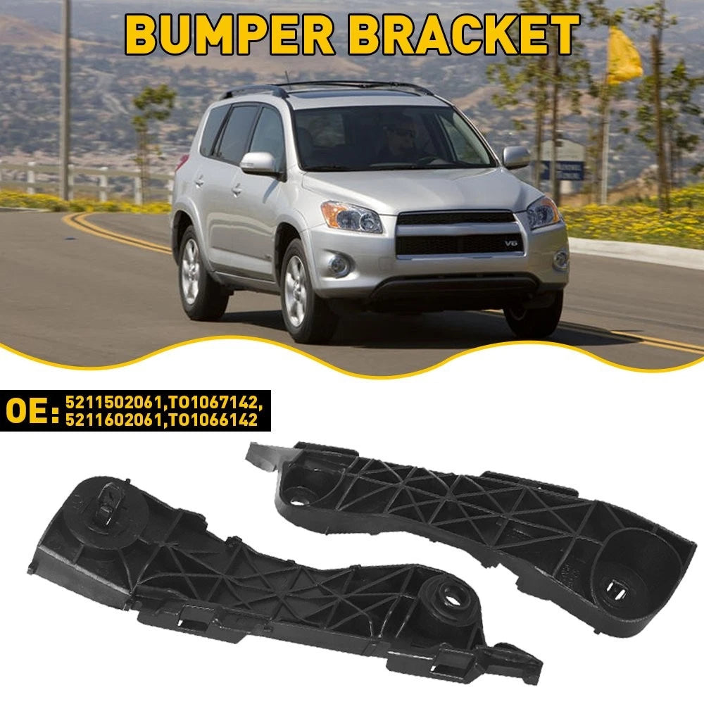2X Front Bumper Retainer Bracket for Toyota RAV4 (2006–2012)
