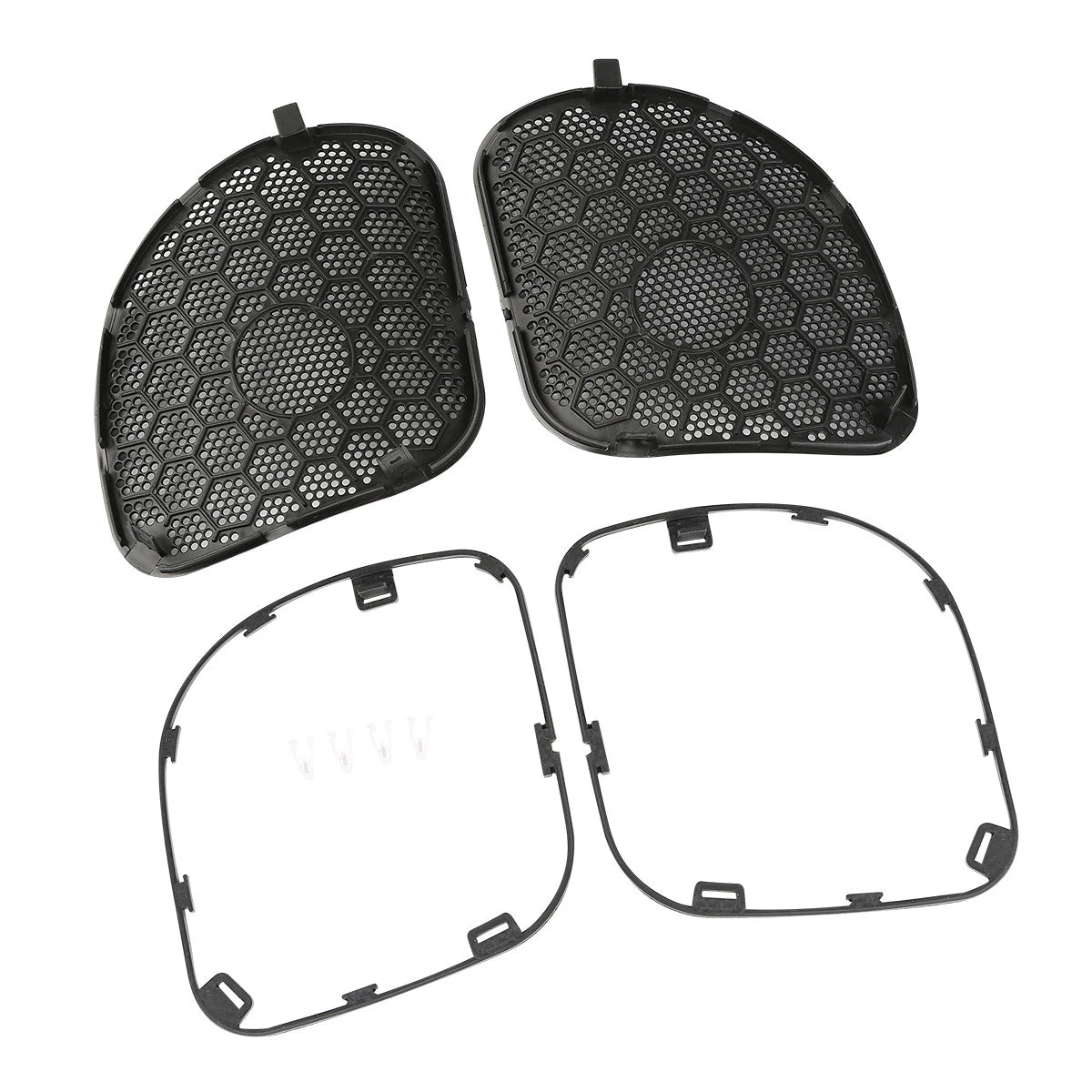 Front Fairing Speakers Mesh Grill Covers for Harley Road Glide (2015–2024)