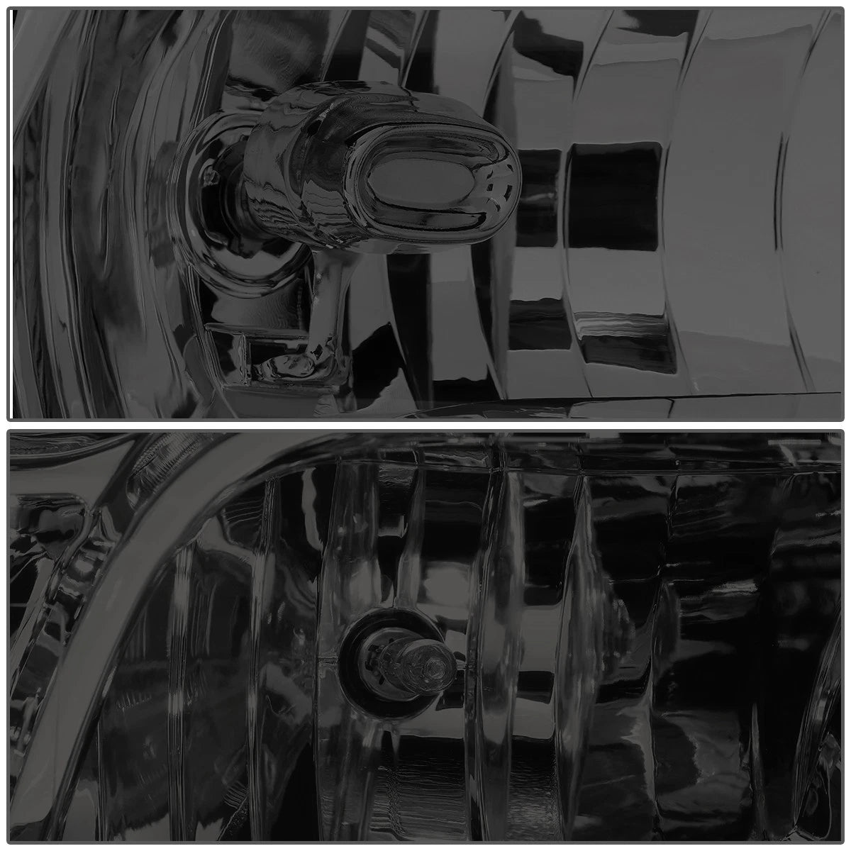 Smoked/Clear Side Headlight Lamps for Dodge Ram Pickup (2009–2018)