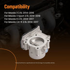 Throttle Body for Mazda 3/3 Sport 2.5L (2014–2018), CX-5 (2014–2017) PY0113640A