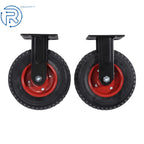 Set of 4 Heavy Duty 8 Inch Caster Wheels for Various Applications