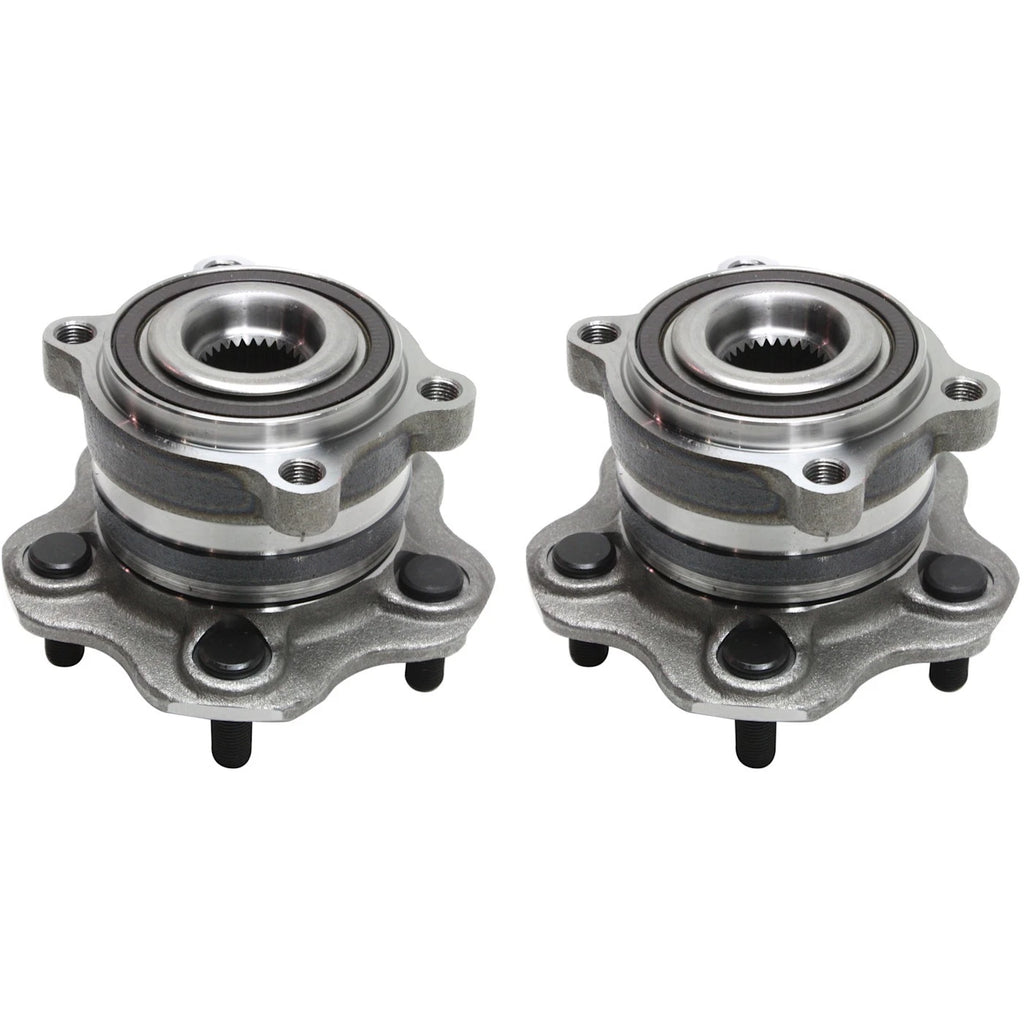 Set of 2 Wheel Hubs for Nissan Murano (2009–2014) AWD