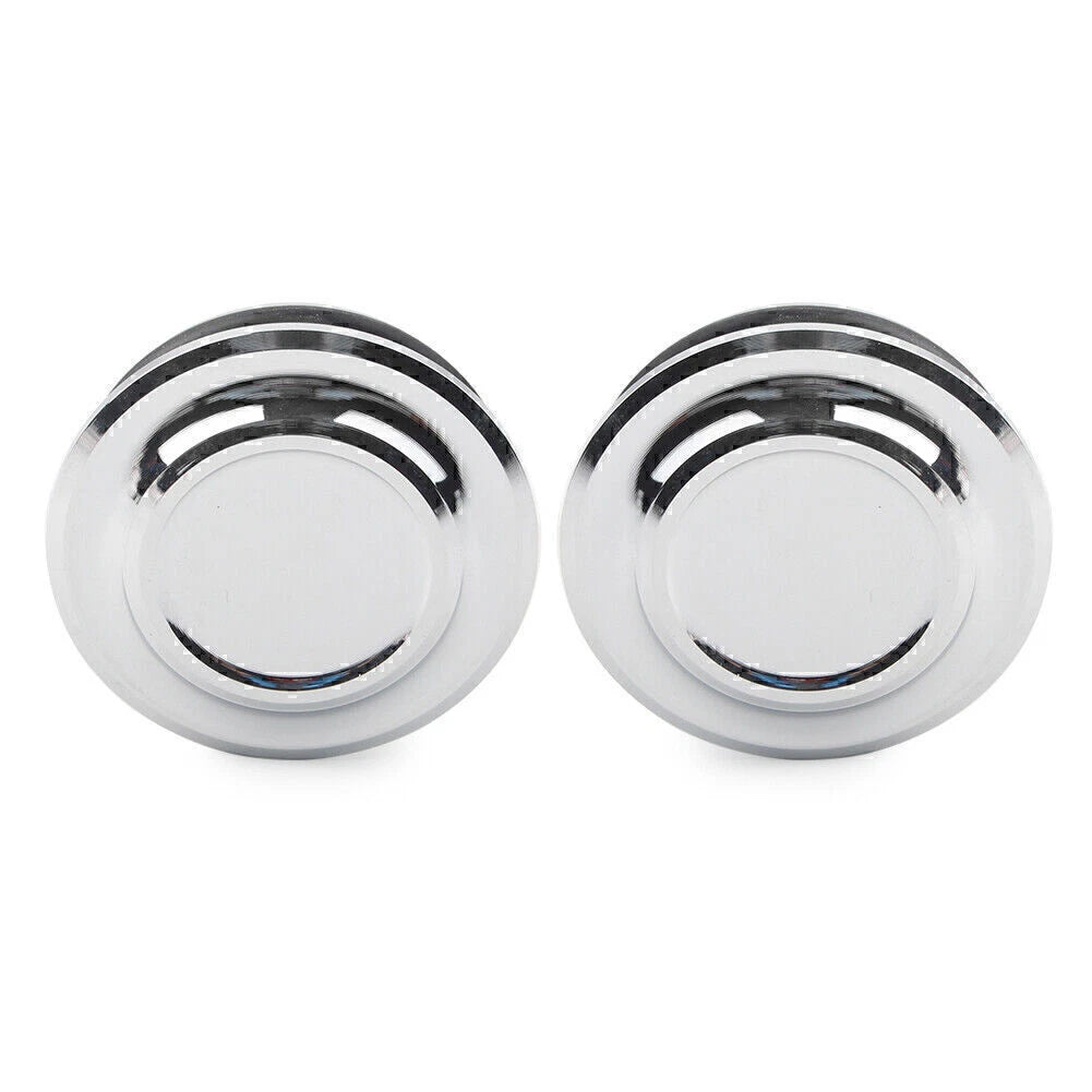 2X Chrome Aluminum Frame Hole Cover for Honda Rebel 500 CMX500 (2020–2021)