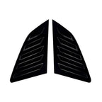 Gloss Black Window Louver Shutter Covers for Audi A3 S3 Sportback (2014-2020)