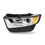Halogen Headlight for Ford Edge SE/SEL/Titanium (2015–2018) LH with Bulbs