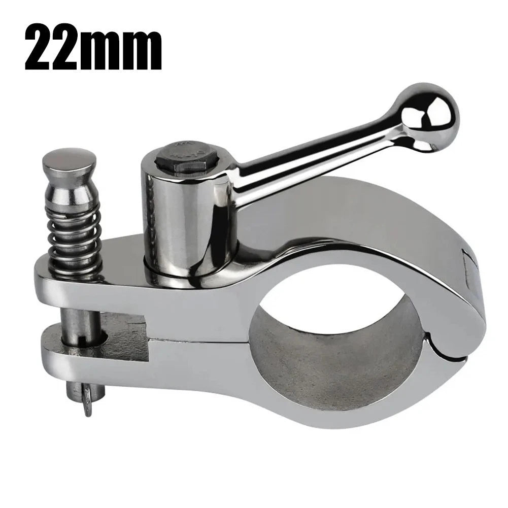 316 Stainless Steel Marine Hinge Jaw Slides 22MM 25MM for Boat Railings