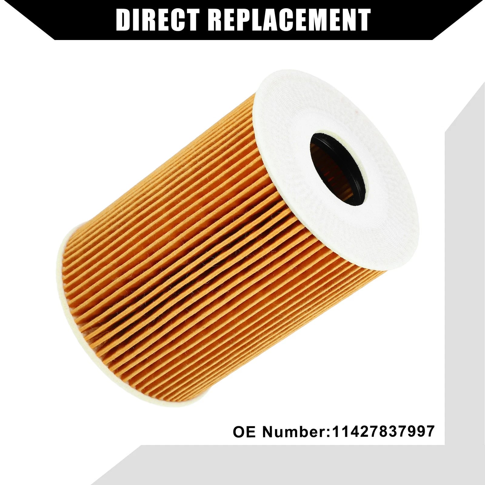 Set of 1 Engine Oil Filter, Transmission Oil Filter for BMW E90 (2006–2011)