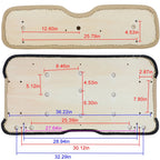 Cushion Set for EZGO RXV Golf Cart (2008-Current)